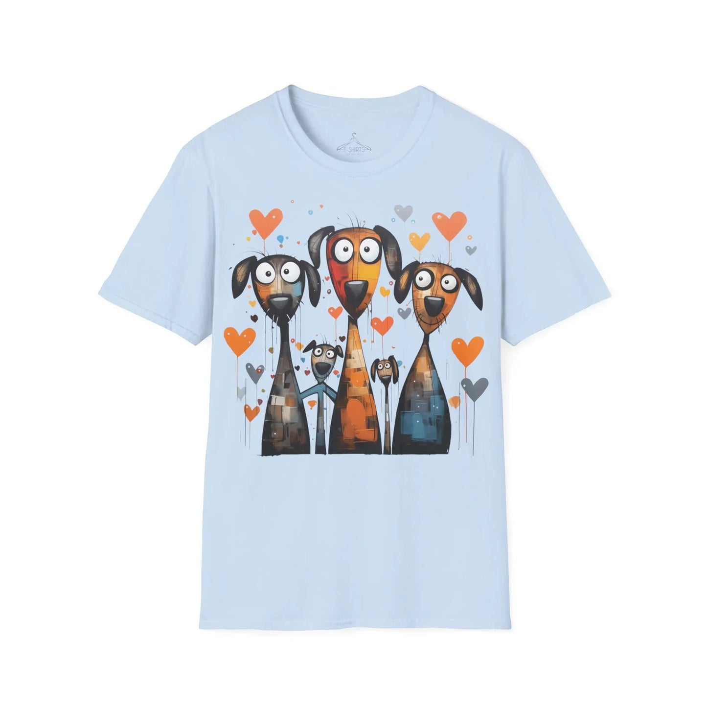 Cartoonish Dogs Tee