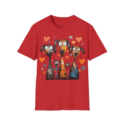Cartoonish Dogs Tee