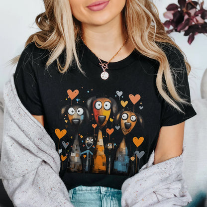 Cartoonish Dogs Tee
