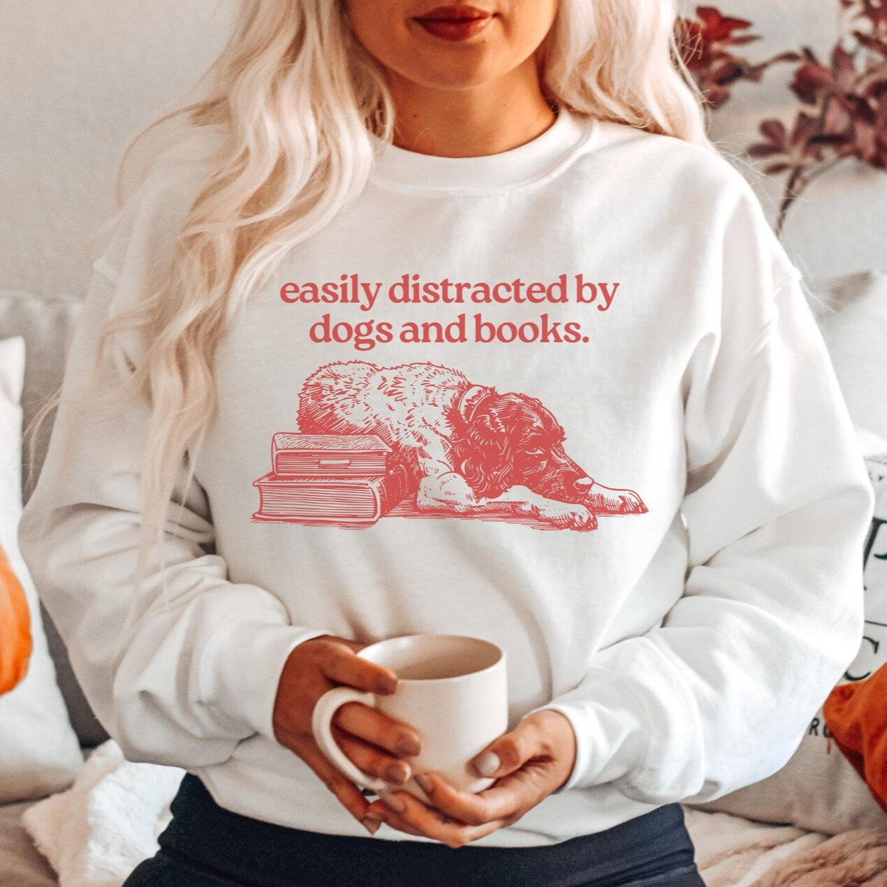 Dog's & Books Sweater