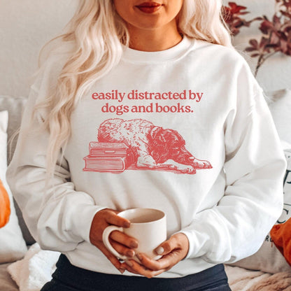 Dog's & Books Sweater