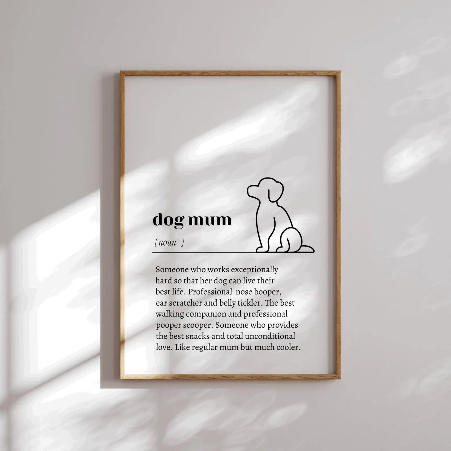 Dog Mum Print