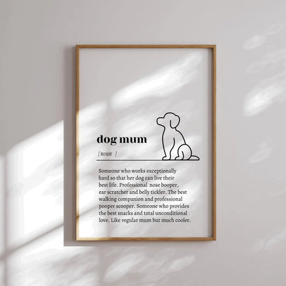 Dog Mum Print
