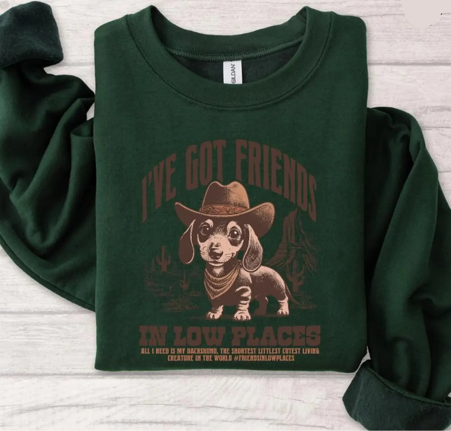 Friends In Low Places Sweater