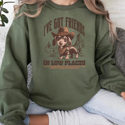 Friends In Low Places Sweater