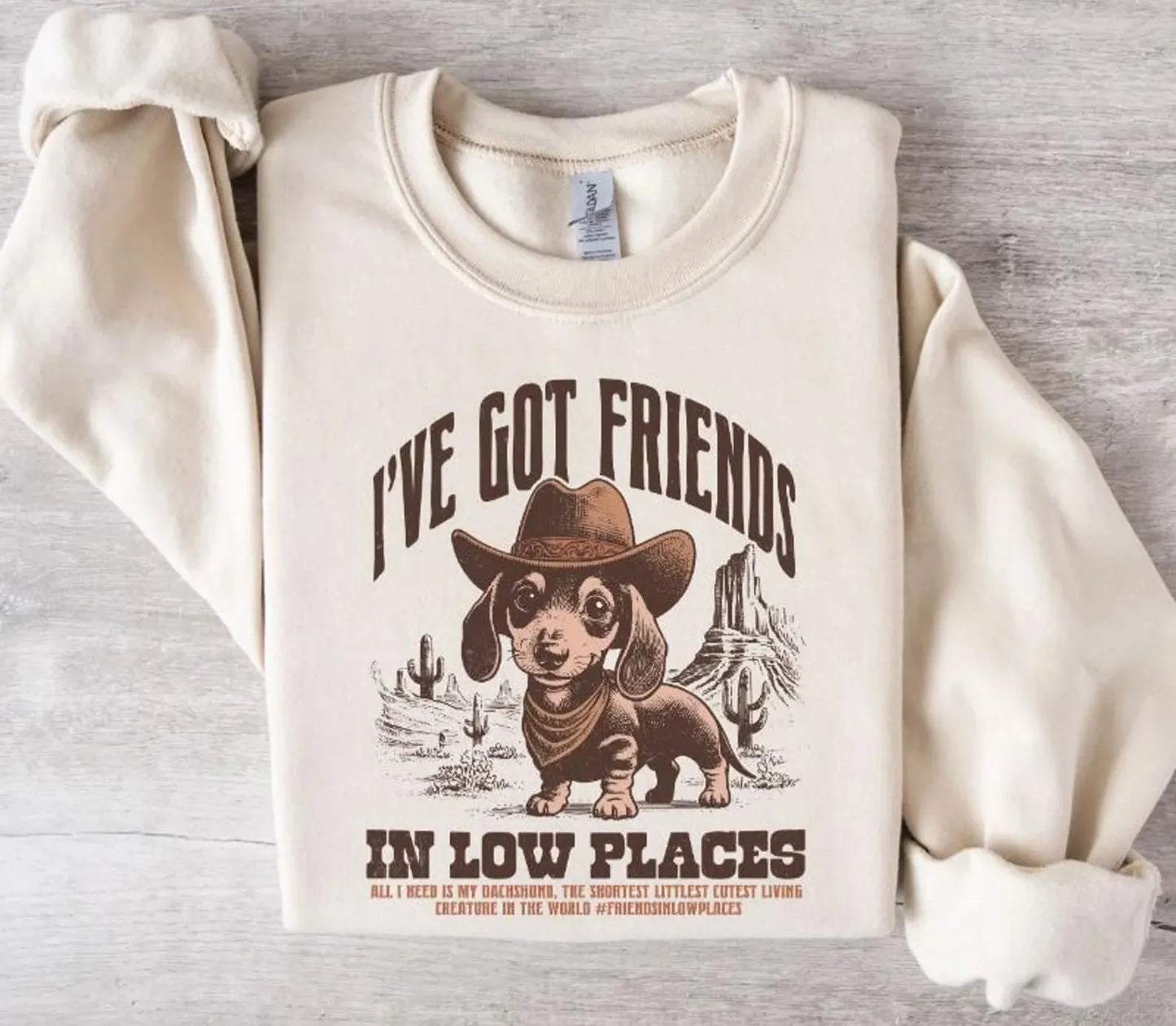 Friends In Low Places Sweater