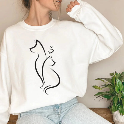 Cat Dog Lover Sweater