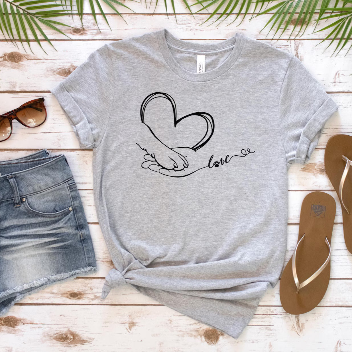 Hand Paw Love Sweater