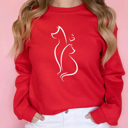 Cat Dog Lover Sweater