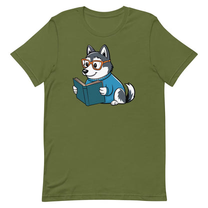 Husky Reading Tee