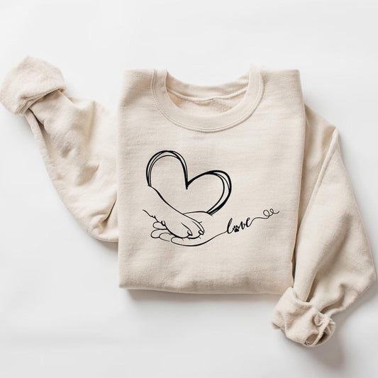Hand Paw Love Sweater