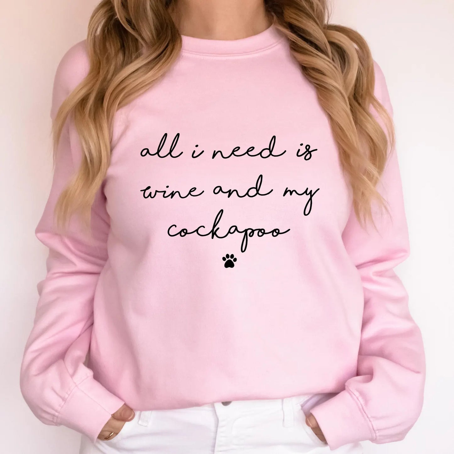 All I Need Cockapoo Sweater