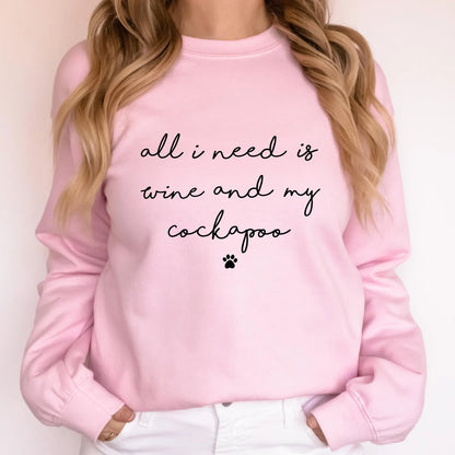 All I Need Cockapoo Sweater