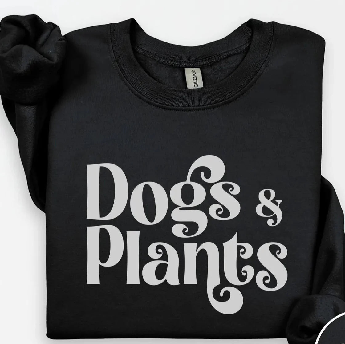 Dogs & Plants Sweater