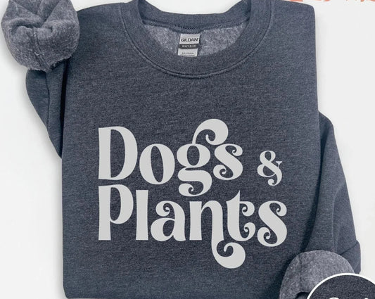 Dogs & Plants Sweater
