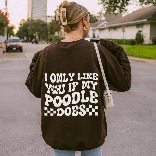 My Poodle Sweater