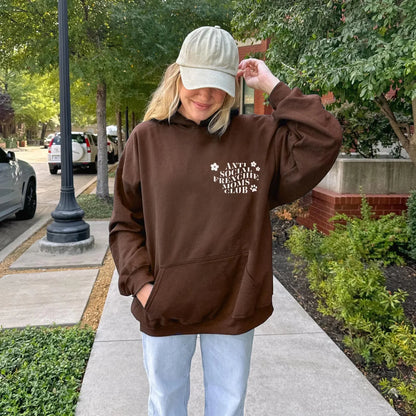 Frenchie Mom's Club Hoodie