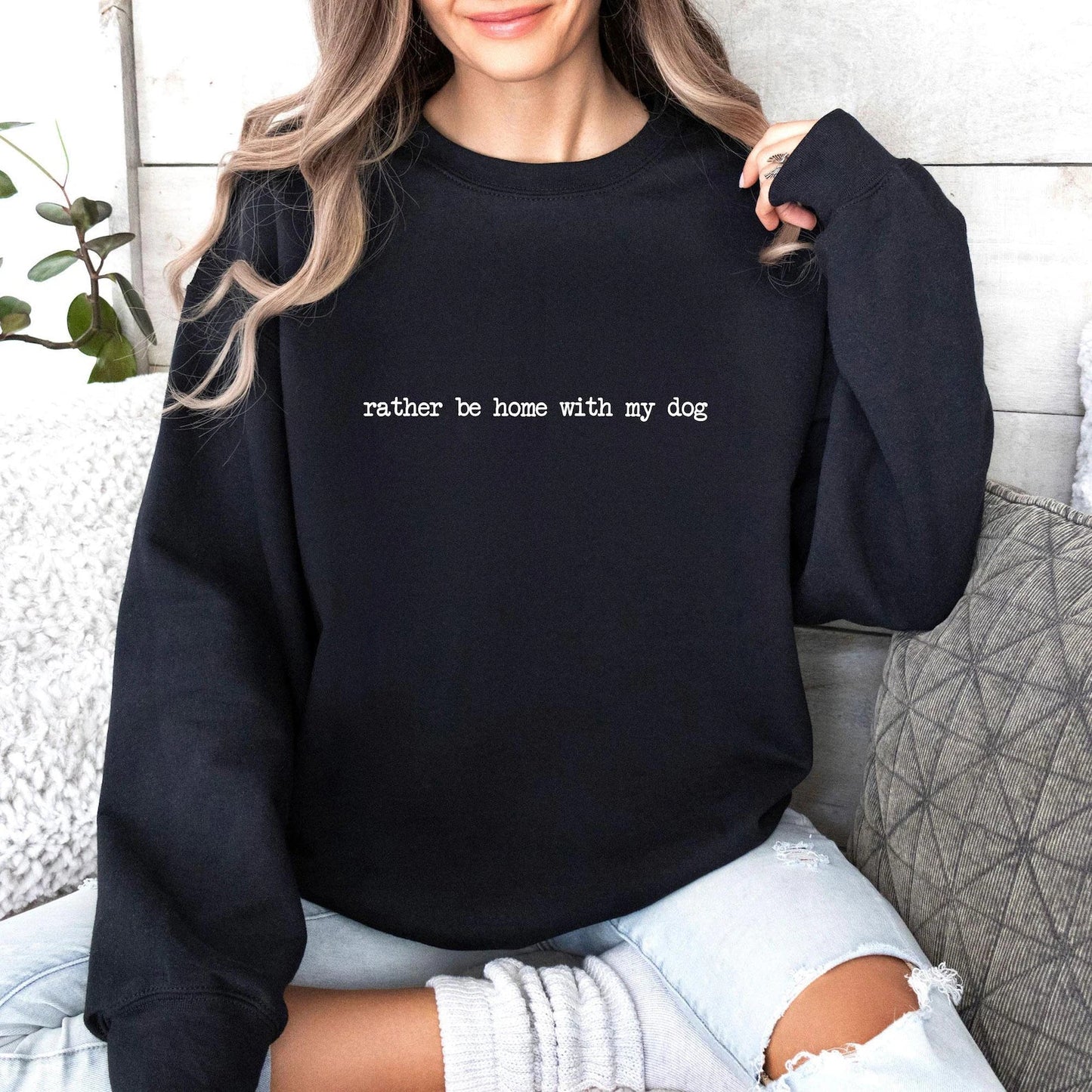 Rather Be Home Sweater