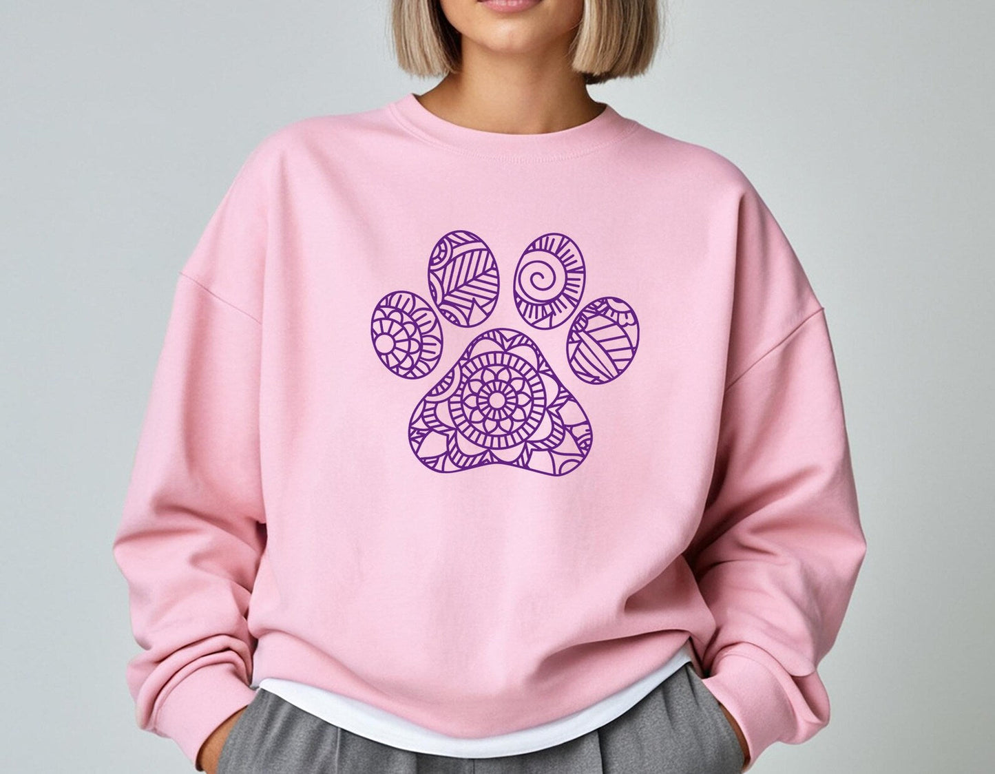Mandala Paw Sweater