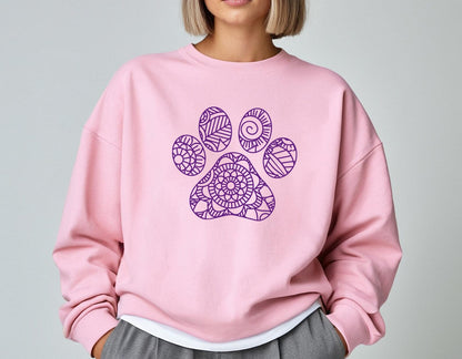 Mandala Paw Sweater