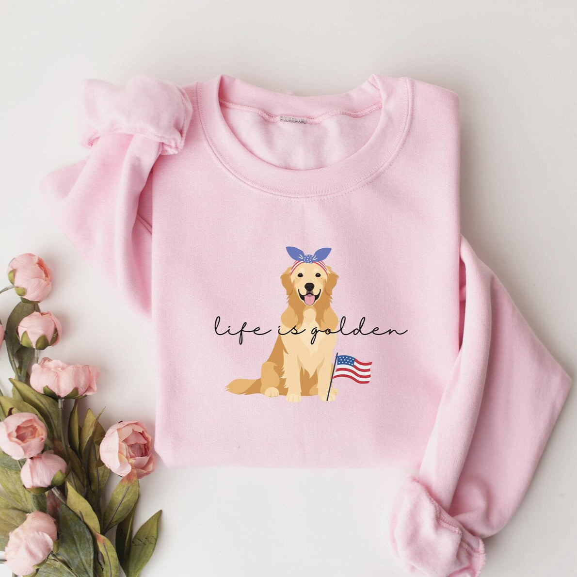 Life Is Golden USA Sweater