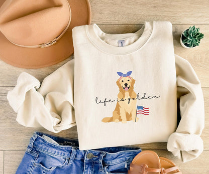 Life Is Golden USA Sweater