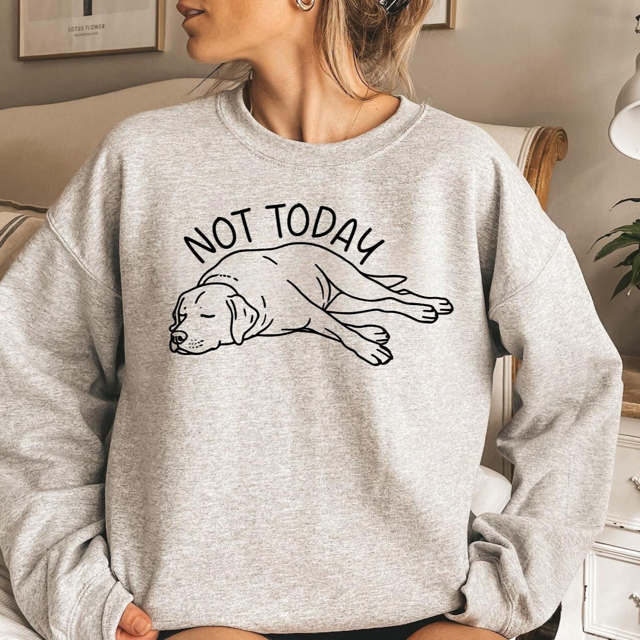 Not Today Lab Sweater