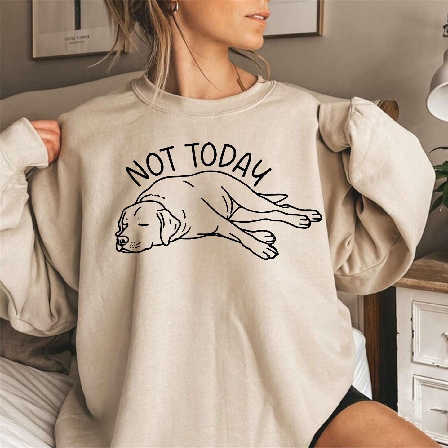 Not Today Lab Sweater