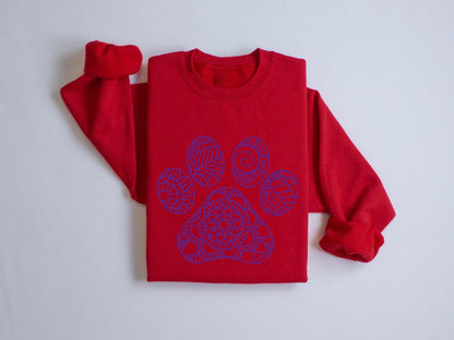 Mandala Paw Sweater