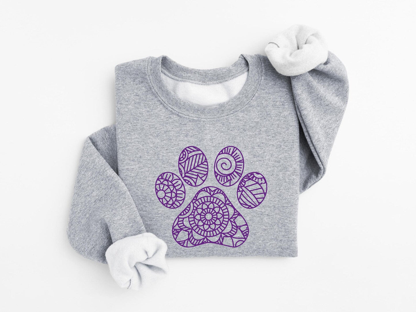 Mandala Paw Sweater