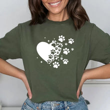 Afbeelding in Gallery-weergave laden, Dog Heart Paw Tee
