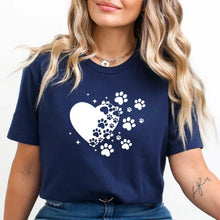 Afbeelding in Gallery-weergave laden, Dog Heart Paw Tee
