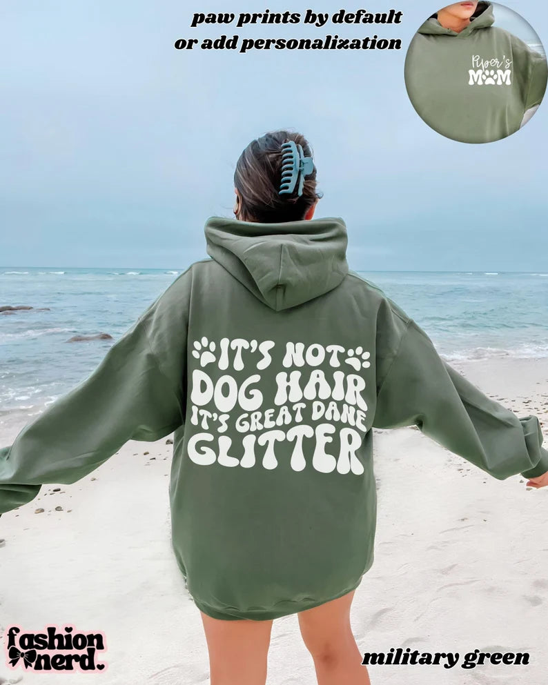 Great Dane Glitter Hoodie