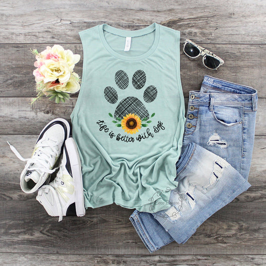 Life Is Better Sunflower Tee