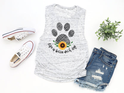 Life Is Better Sunflower Tee