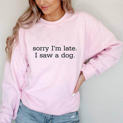 Sorry I'm Late Sweater V2