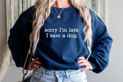 Sorry I'm Late Sweater V2