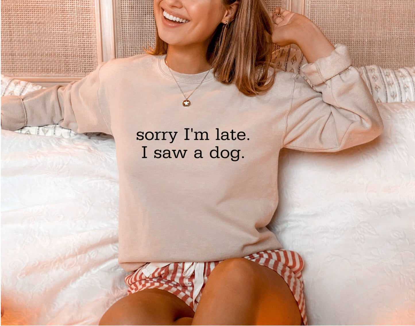 Sorry I'm Late Sweater V2