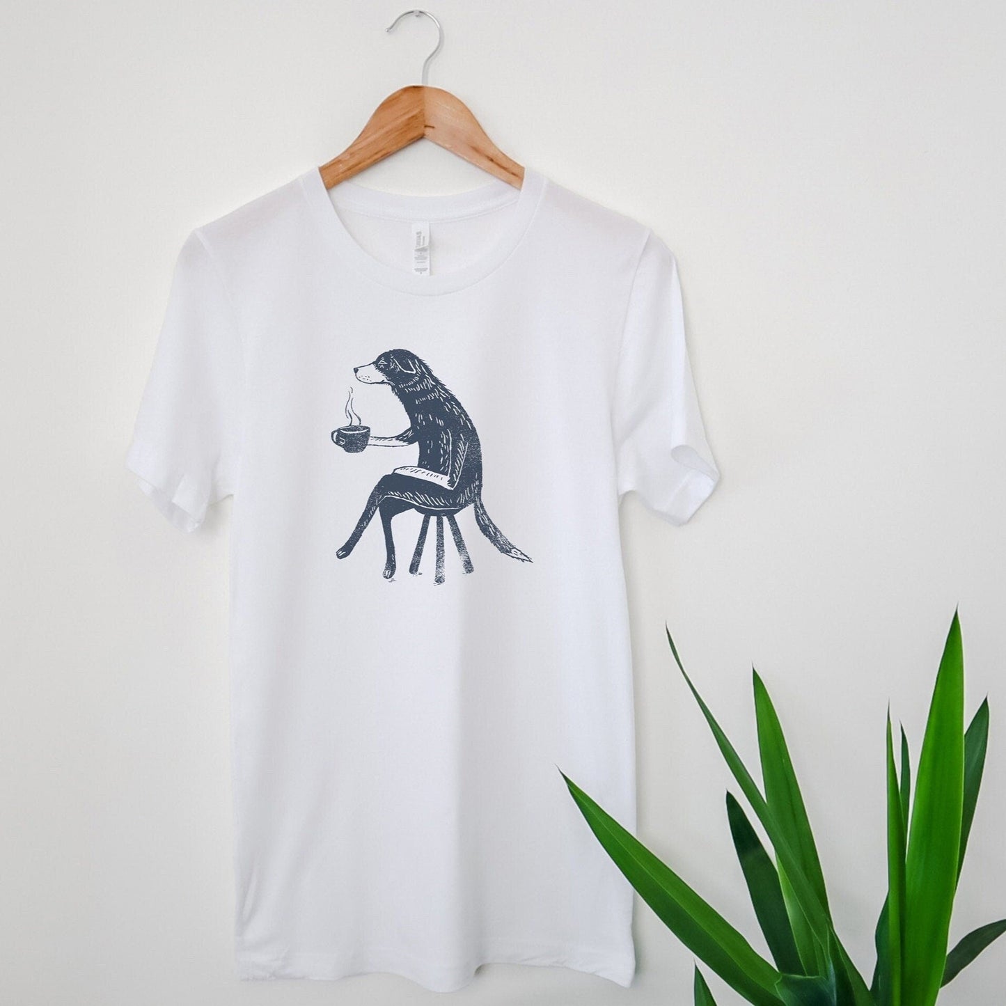 Men's Dog Coffee Tee