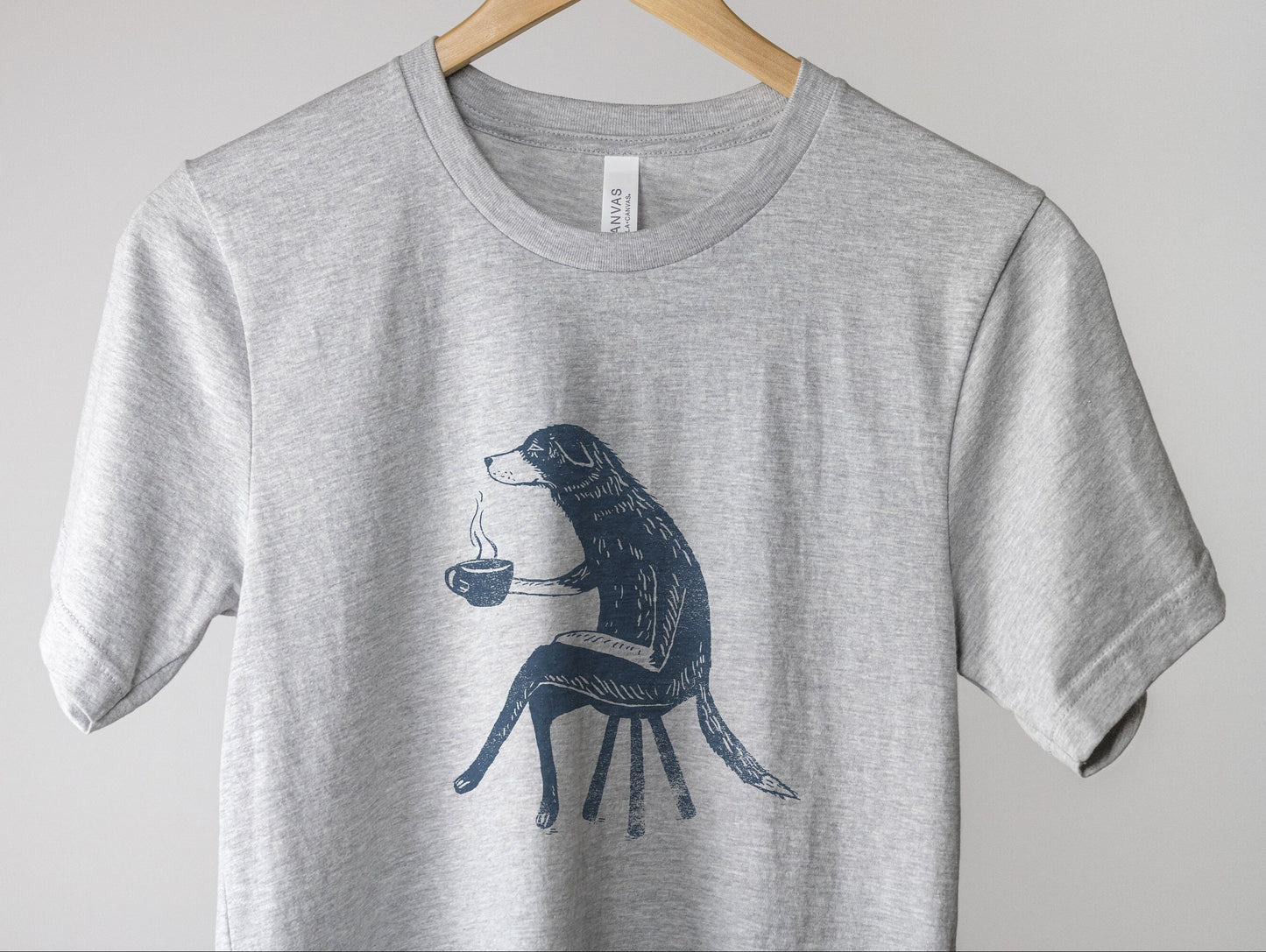Men's Dog Coffee Tee