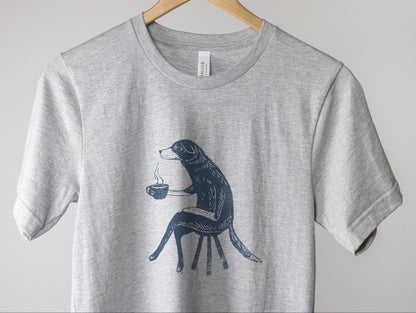 Men's Dog Coffee Tee