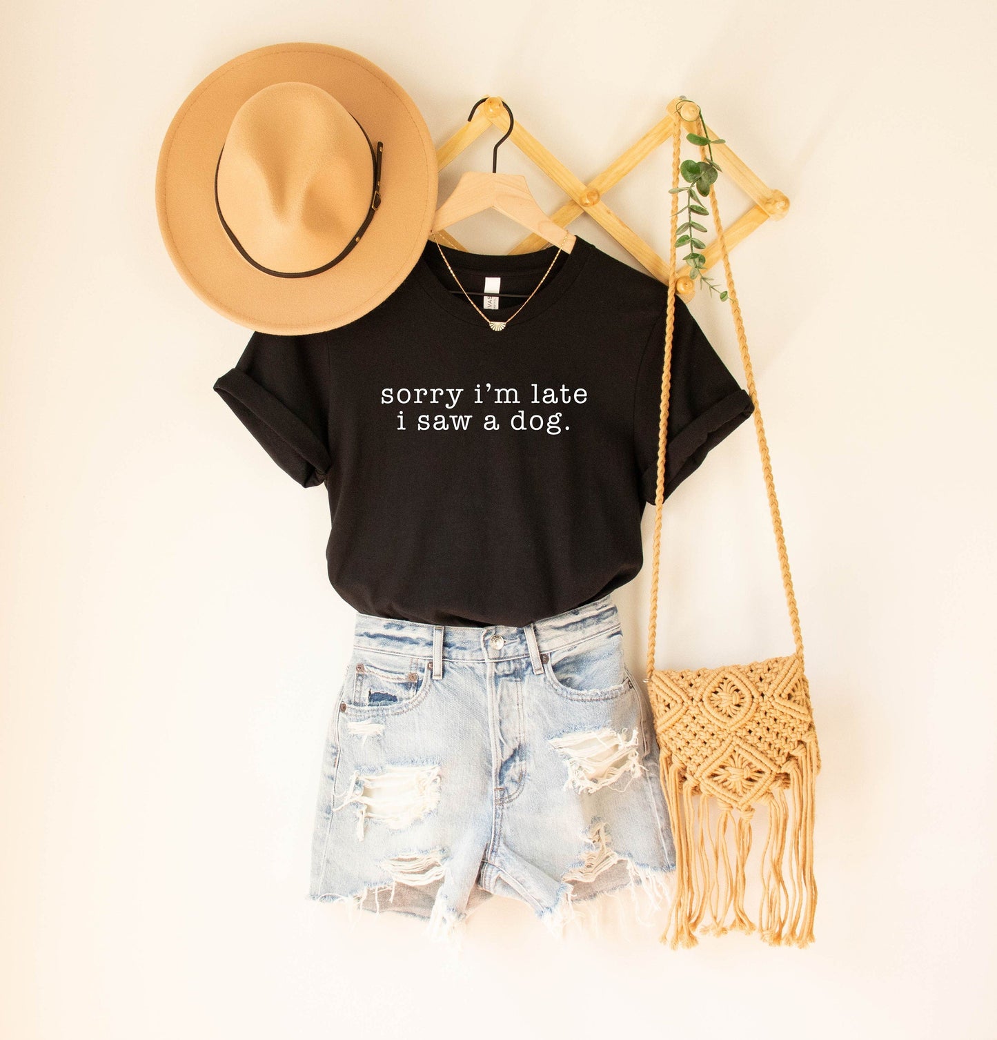 Sorry I'm Late Tee V5