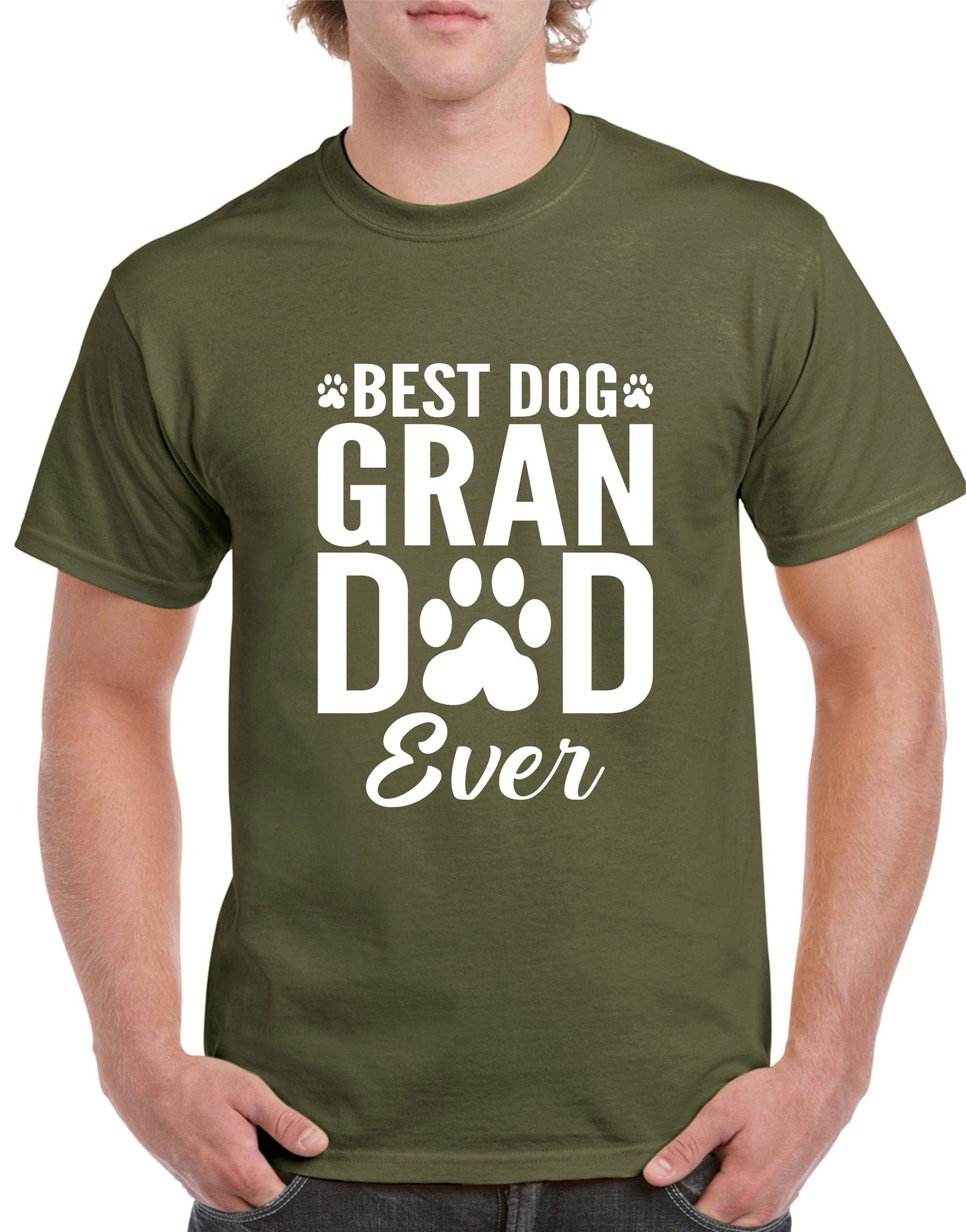 Best Dog Grand Dad Tee