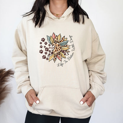 Life Is Better With Dogs Hoodie