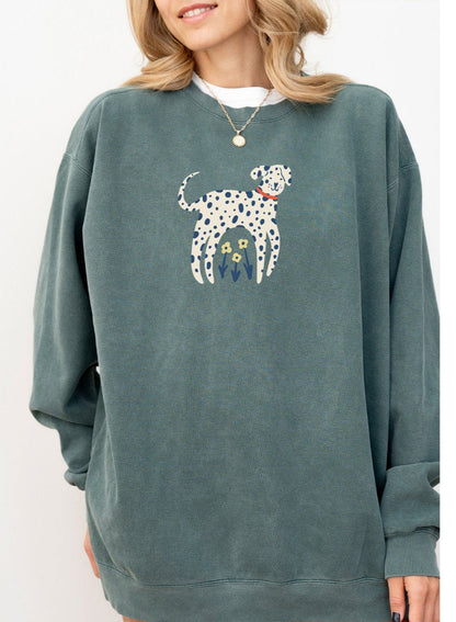 Dalmatian Dog Mom Sweater
