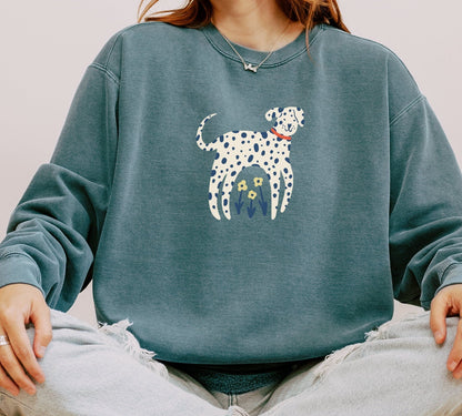 Dalmatian Dog Mom Sweater