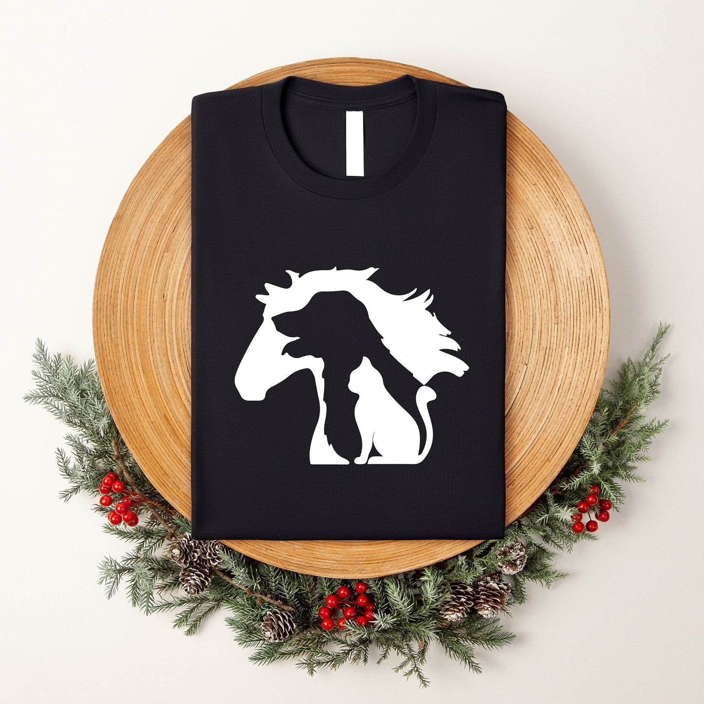 Dog Horse Cat Tee