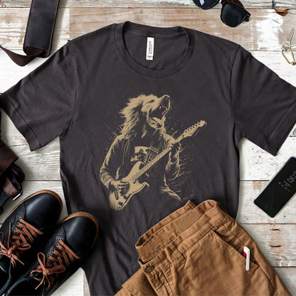 Rockstar Golden Retriever Tee
