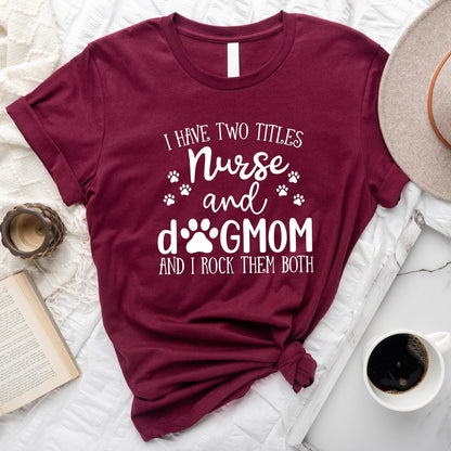 Nurse & Dog Mom Sweater