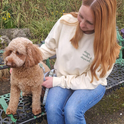 Dogs Walkies Days Off Sweater